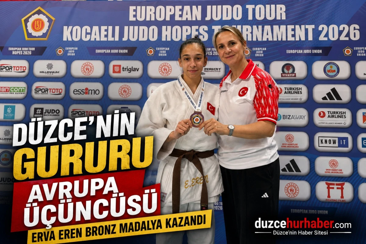 Erva Eren Avrupa &Uuml;&ccedil;&uuml;nc&uuml;s&uuml; Oldu