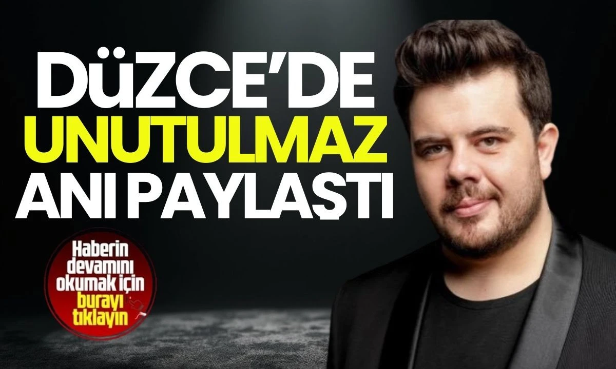 Eser yenenler Düzce anısını paylaştı