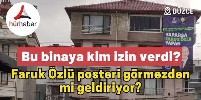 Faruk Özlü posteri görmezden mi geldiriyor?