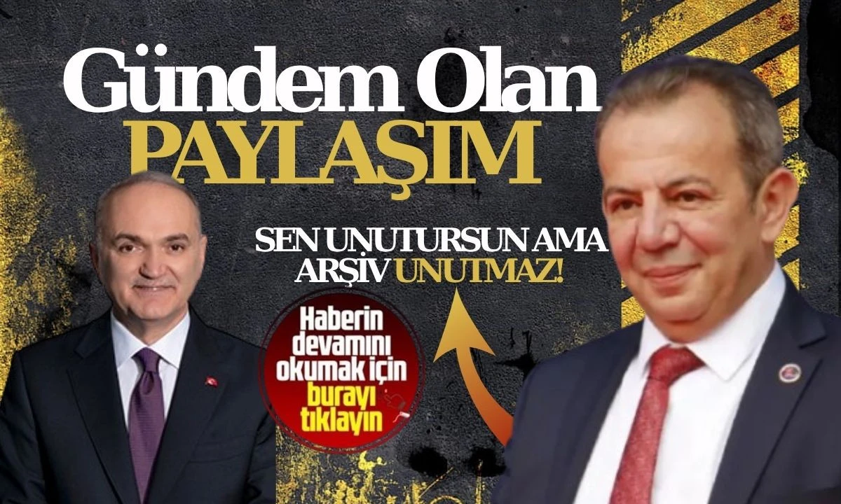 Faruk Özlü, Tanju Özcan'a sosyal medyada sert yüklendi! 