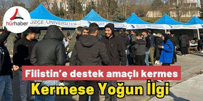 Filistin’e destek amaçlı kermes