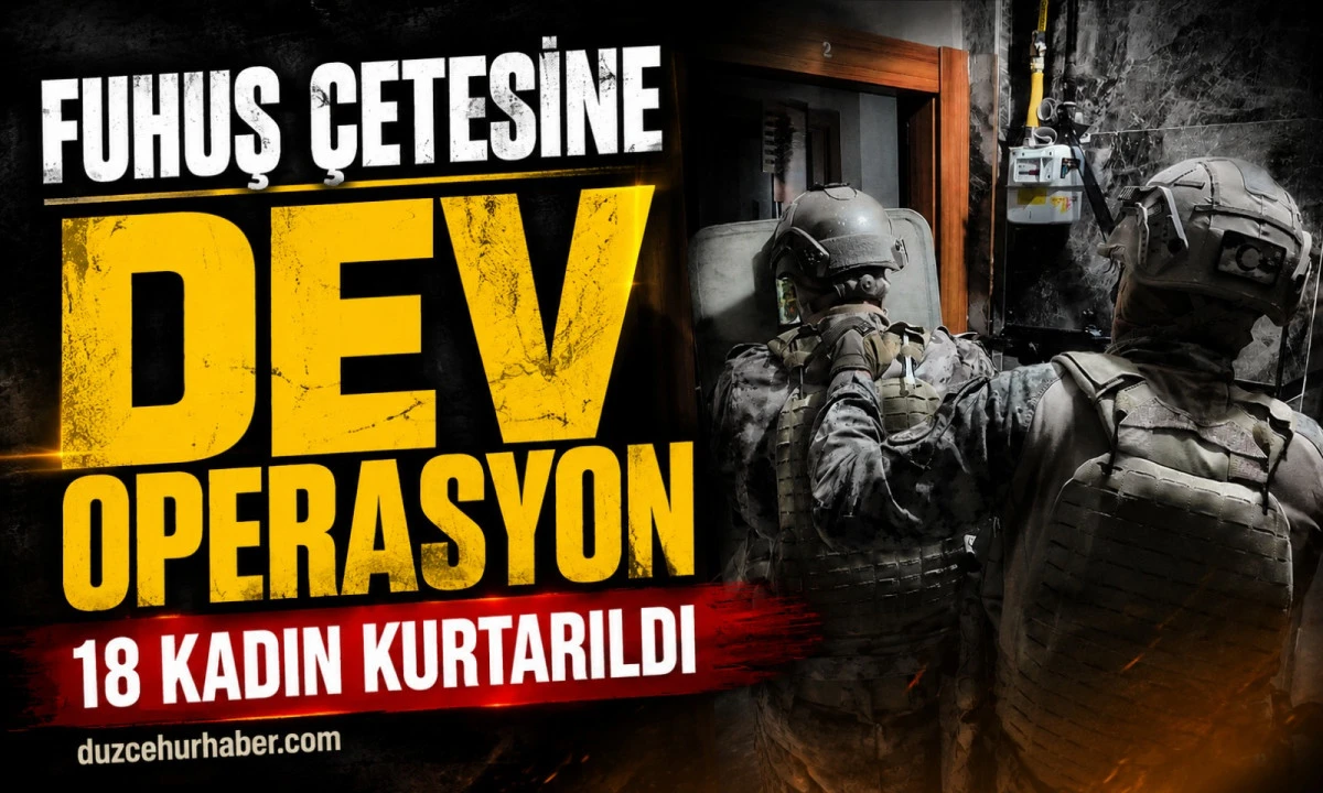 Fuhuş &Ccedil;etesine Dev Operasyon: 14 Tutuklama