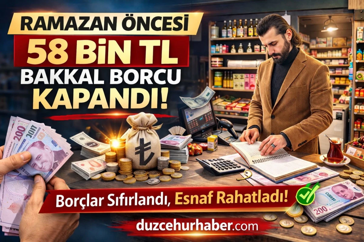 FURKAN G&Uuml;LL&Uuml;: HAYIRSEVER 58 BİN LİRA VERESİYE DEFTERİNİ SİLDİ