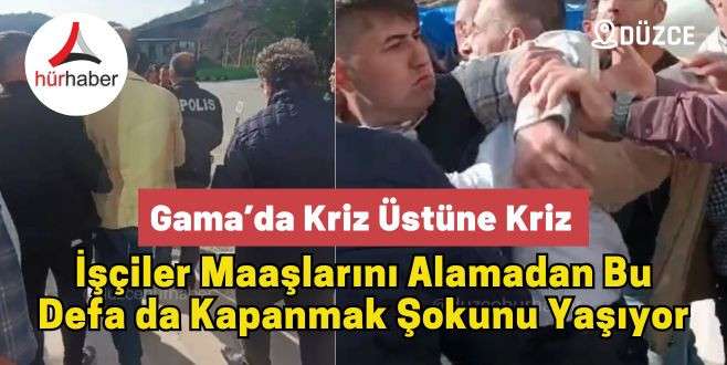 Gama’da kriz üstüne kriz ortalık karıştı..