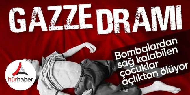 Gazze'de bir &ccedil;ocuk daha a&ccedil;lıktan &ouml;ld&uuml;