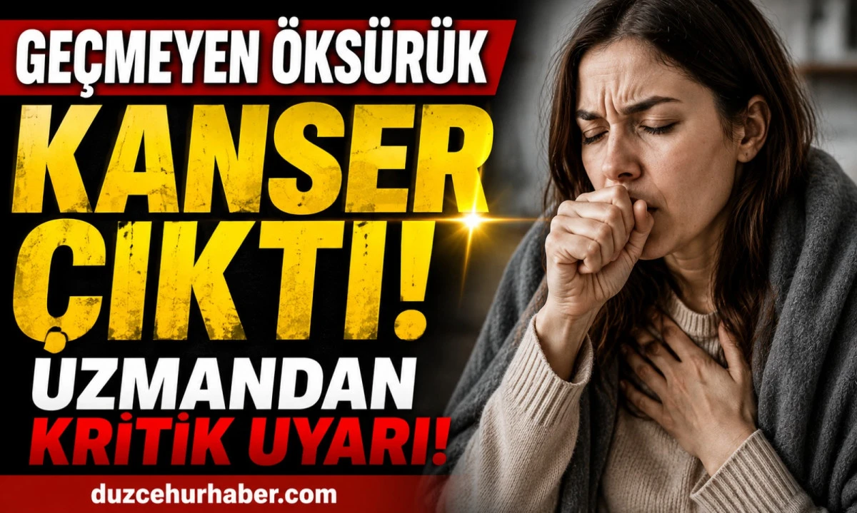 Ge&ccedil;meyen &Ouml;ks&uuml;r&uuml;k Kanser &Ccedil;ıktı! Uzmandan Kritik Uyarı