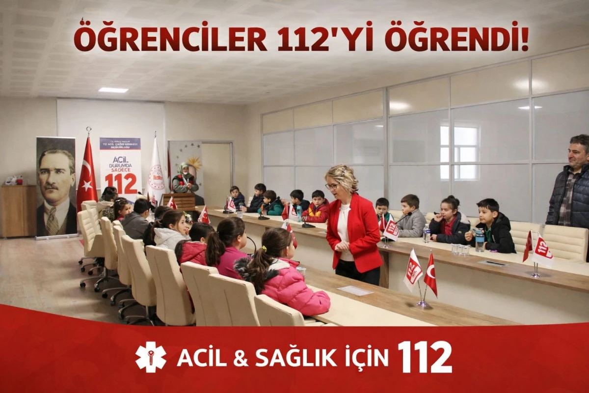 GELECEĞİN KAHRAMANLARI 112'Yİ &Ouml;ĞRENDİ 