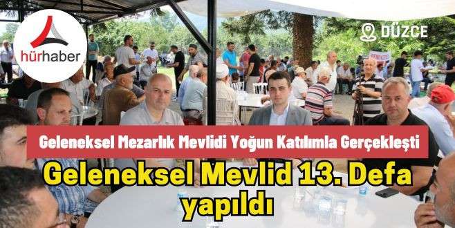 Geleneksel Mevlid 13. Defa yapıldı