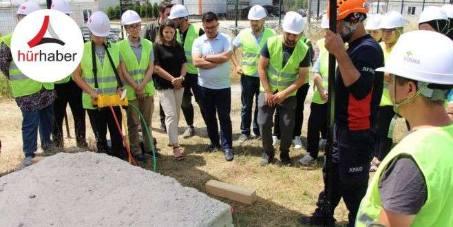 Gen&ccedil;lik ve Spor personeline arama kurtarma eğitimi