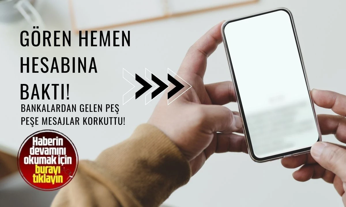 G&ouml;ren hesabına baktı! Bankalardan gelen mesaj korkuttu!  