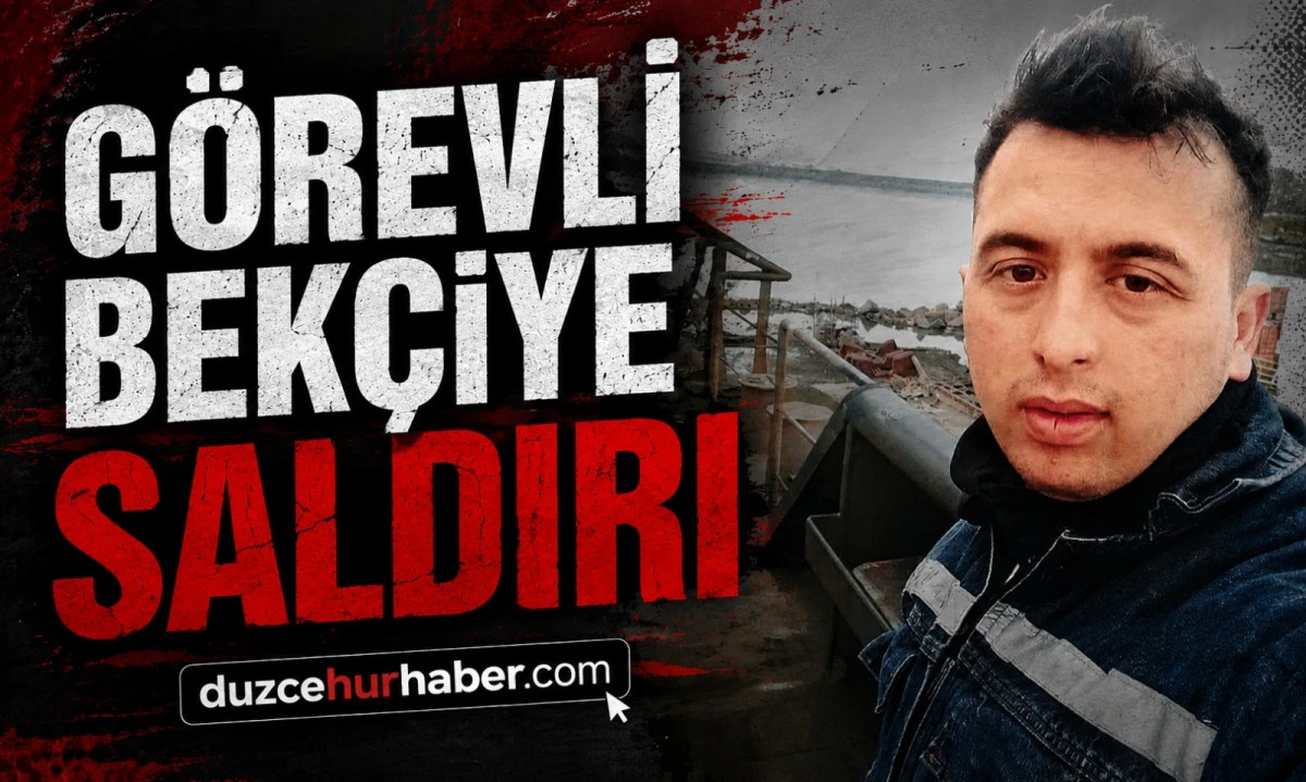 G&ouml;rev Başındaki Bek&ccedil;iye Yumruklu Saldırı