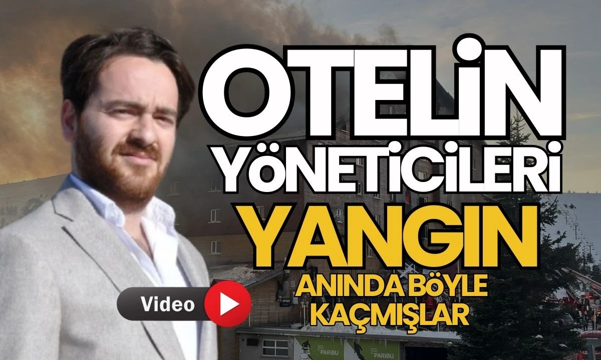 Güvenlik kamerası yakaladı: Otel yöneticisinin kaçış anları