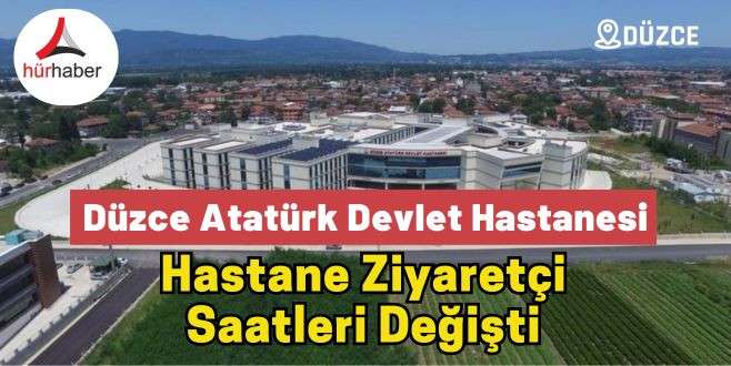 Hastane ziyaretçi saatleri değişti