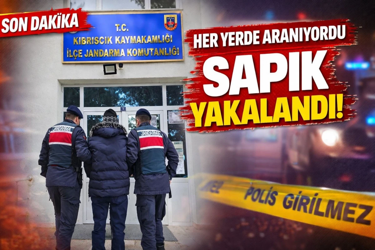 Her yerde aranıyordu SAPIK YAKALANDI 