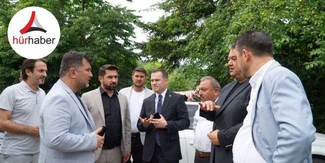 Heyelan bölgesinde inceleme yapıldı