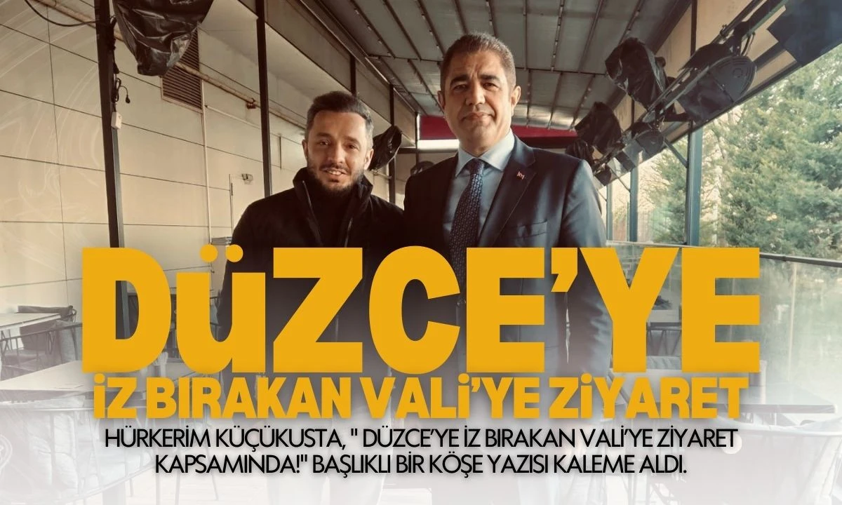 H&uuml;rkerim'den Vali M&uuml;lkiye Başm&uuml;fettiş Aslan'a Ziyaret