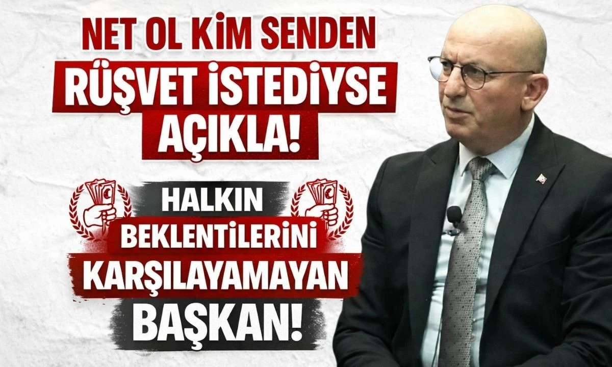 İBRAHİM ERCAN KİM SENDEN R&Uuml;ŞVET İSTEDİYSE A&Ccedil;IKLA!