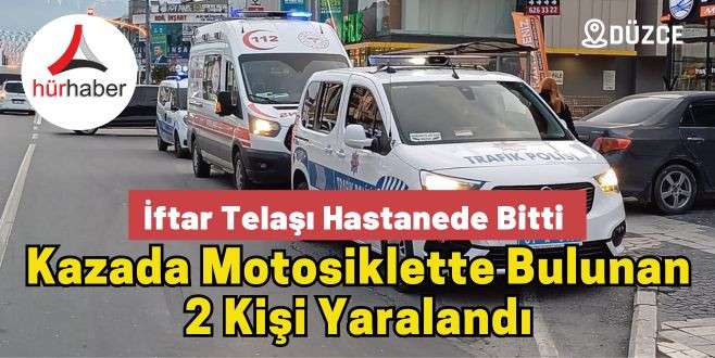İftar telaşı hastanede bitti