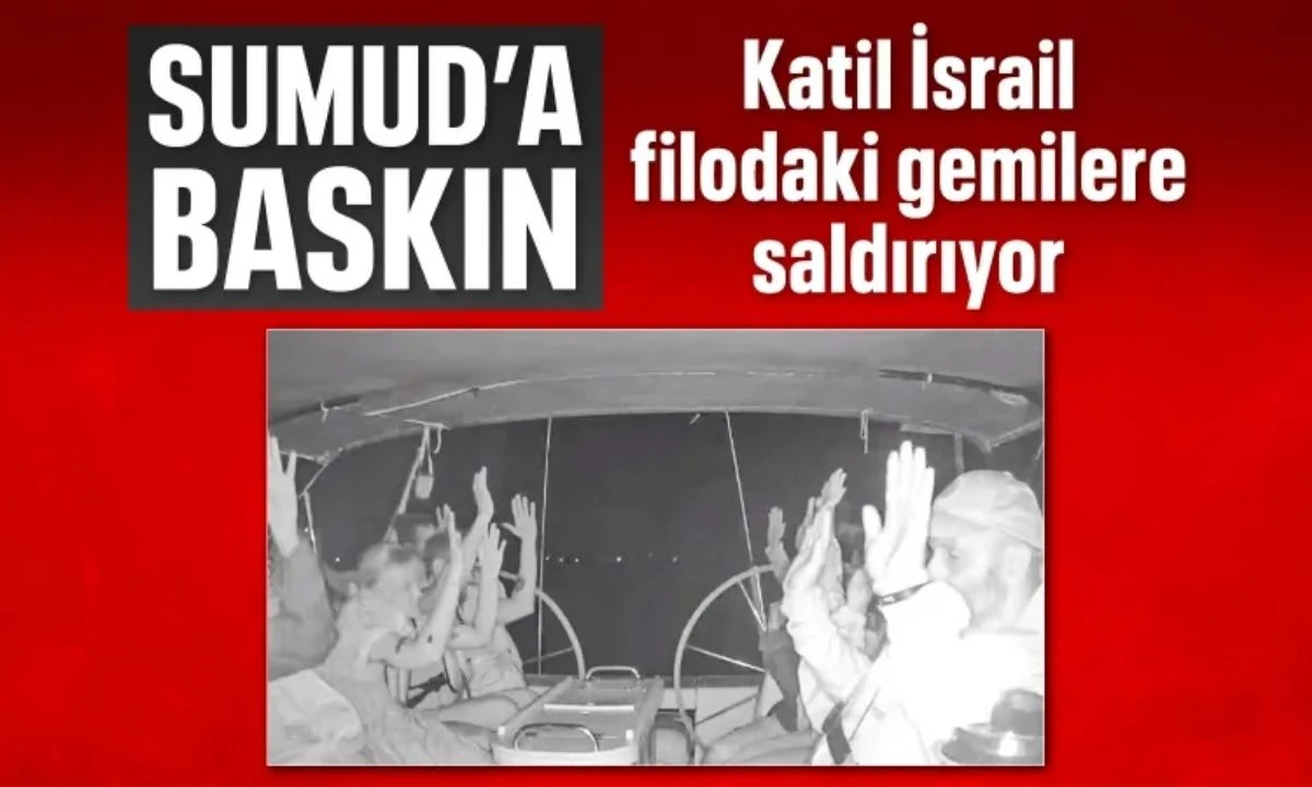 İsrail donanması Küresel Sumud Filosu'ndaki gemilere saldırdı