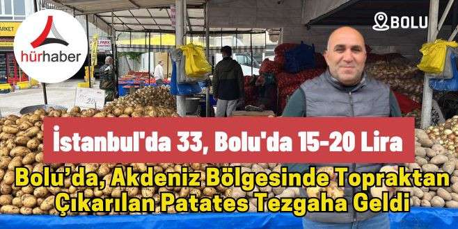 İstanbul'da 33, Bolu'da 15-20 lira satılıyor 