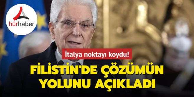 İtalya noktayı koydu! Filistin'de çözümün yolunu açıkladı