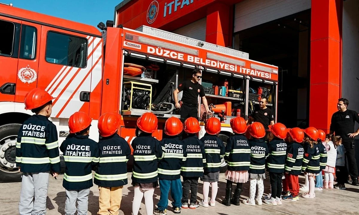 İtfaiye teşkilatını yakından tanıdılar