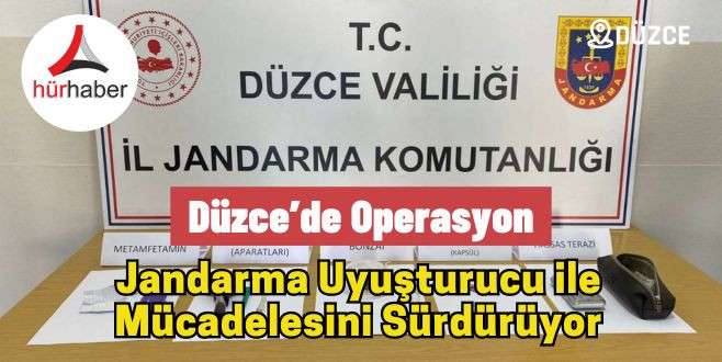 Jandarma Uyuşturucu ile M&uuml;cadelesini S&uuml;rd&uuml;r&uuml;yor