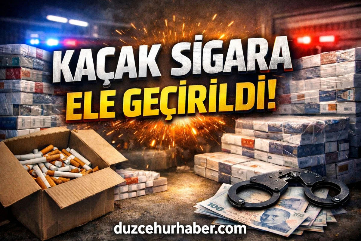 KA&Ccedil;AK SİGARA ELE GE&Ccedil;İRİLDİ