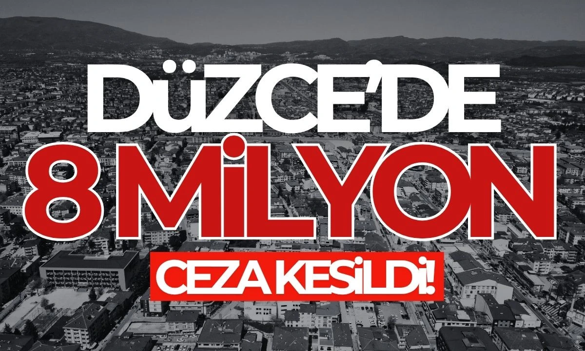 Kaçak yapılar ve cezalar: 8.8 milyon TL cezalandırma