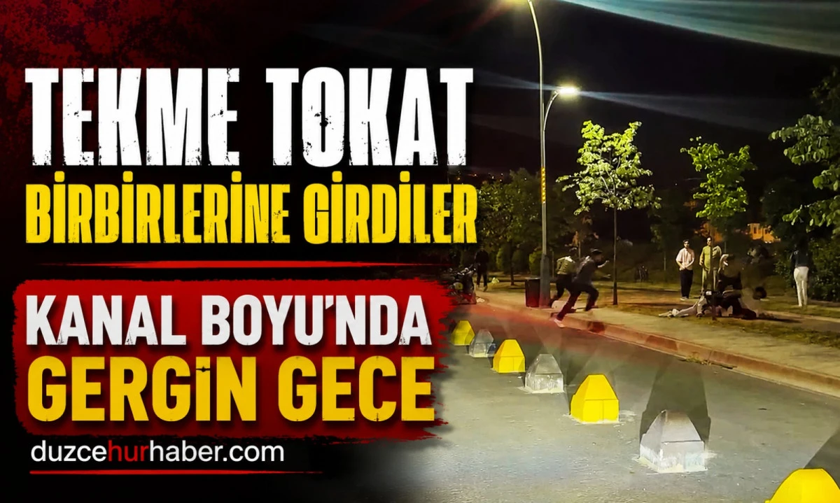 Kanal Boyu Karıştı: Bek&ccedil;iler M&uuml;dahale Etti