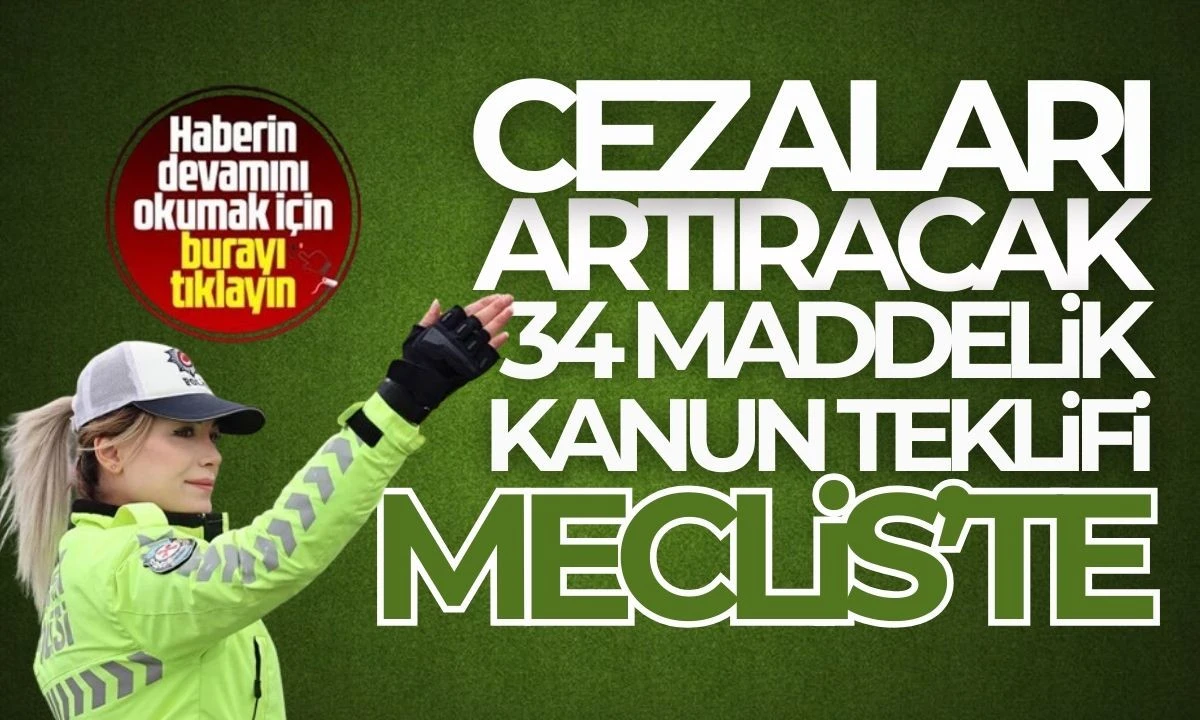 Kanun teklifi Meclis'te Trafik cezalarını artıracak