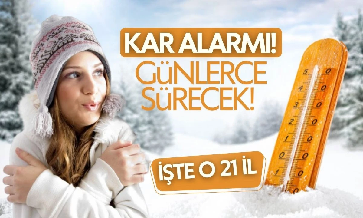 Kar Alarmı! Kafkaslar'dan Günlerce Yağış sürecek İşte O İller