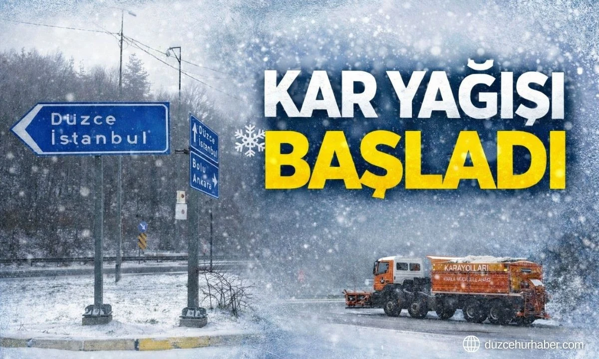 KAR YAĞIŞI BAŞLADI