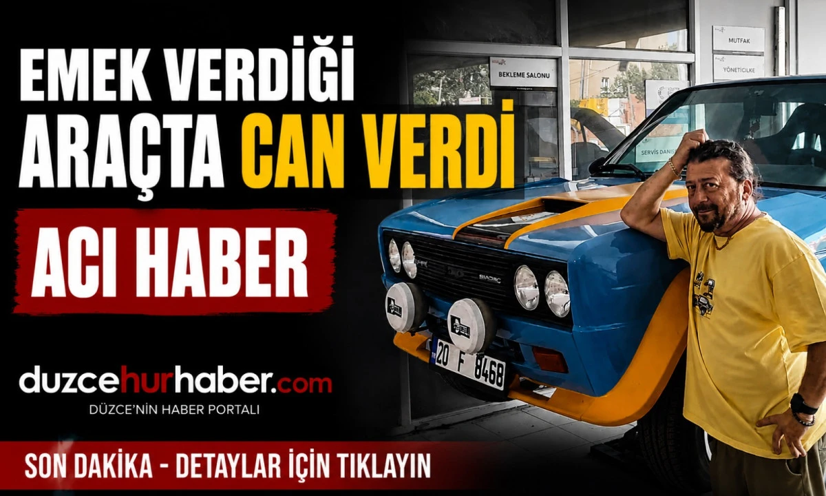 Kendi Topladığı Otomobil Sonu Oldu