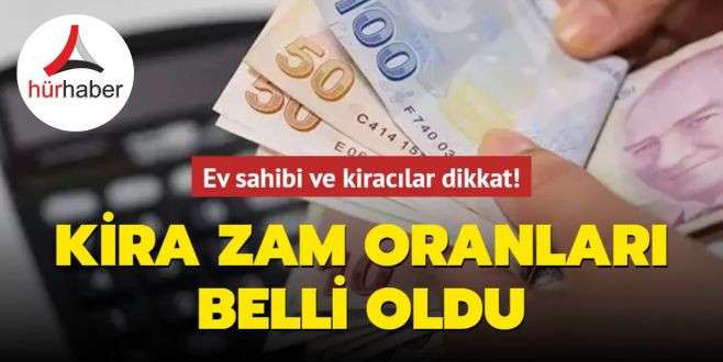  Kira zam oranları belli oldu 2024 