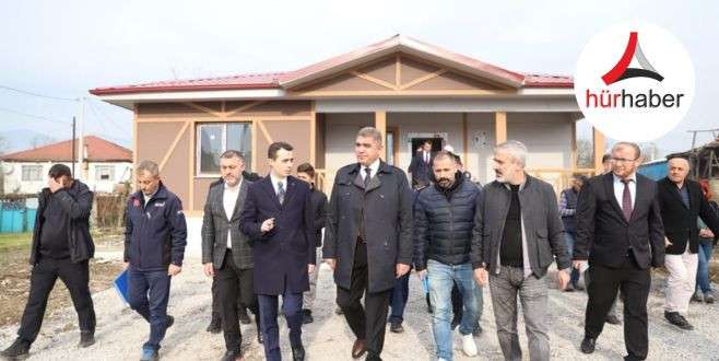 Kırsal afet konutları D&uuml;zce'de y&uuml;kseliyor