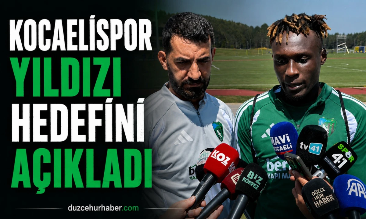 Kocaelisporlu Daniel Agyei: Bu sezon daha fazla gol ve asist yapacağım