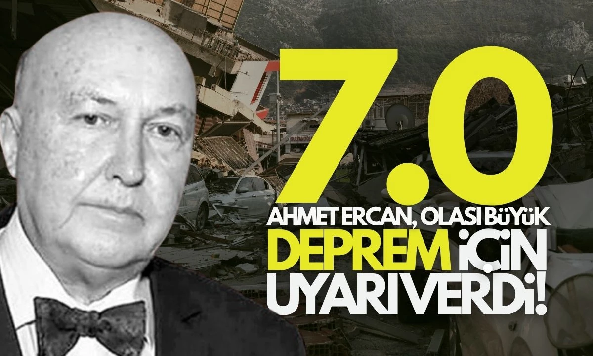 Korkutan DEPREM Açıklaması 7 Büyüklüğünde Prof. Dr. Övgün Ahmet Ercan