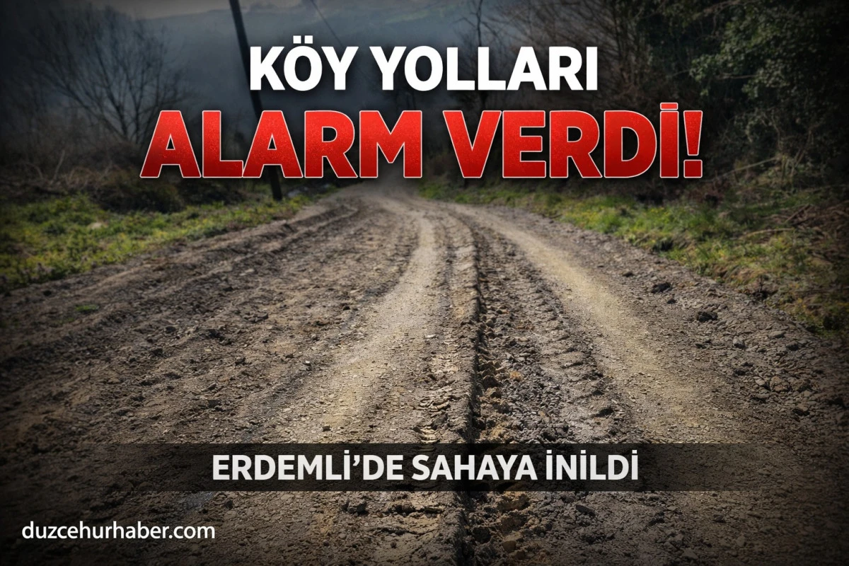 K&ouml;y yolları masada! Erdemli&rsquo;de kritik inceleme