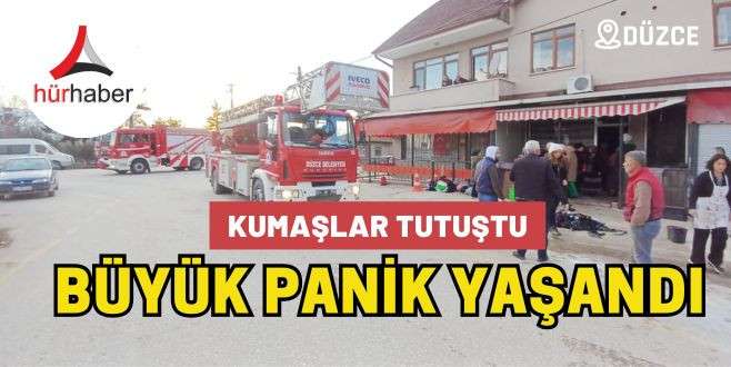 KUMAŞLAR TUTUŞTU