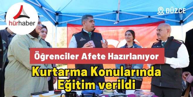 Kurtarma konularında eğitim verildi