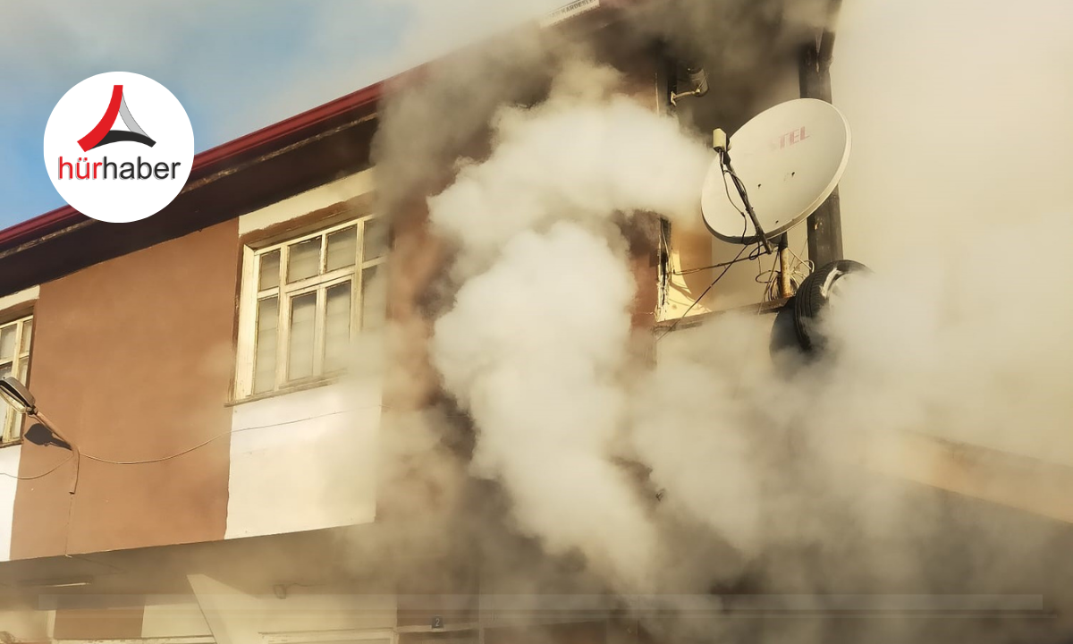 Lastikçide çıkan yangın korkuttu! 