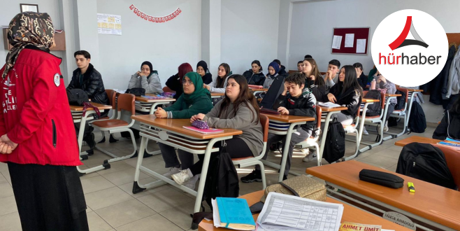 Liseli gençlere projeler anlatıldı