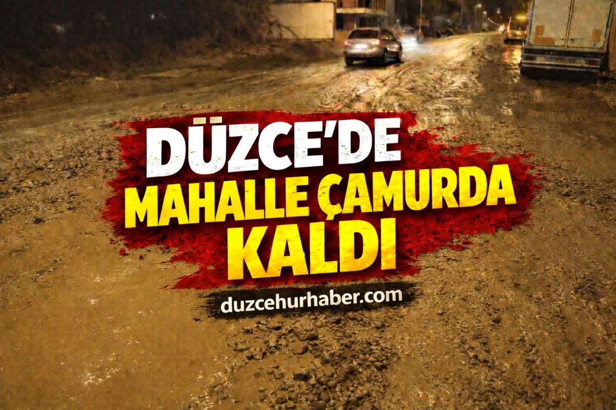 Mahalle &ccedil;amurda kaldı Aileler Zorlanıyor