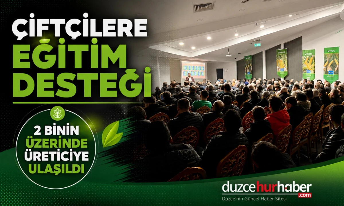 MAY Tohum&rsquo;dan &Ccedil;ift&ccedil;ilere Eğitim Desteği: 2 Bin &Uuml;reticiyle Buluşuldu