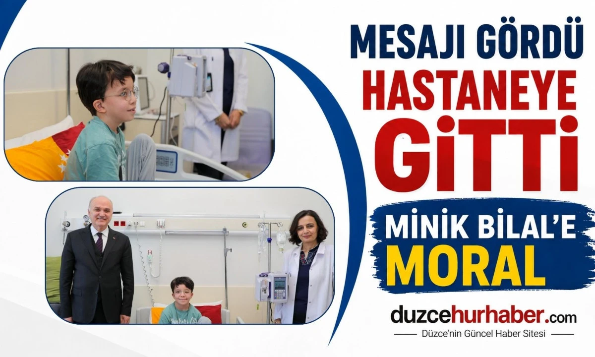 Mesajını G&ouml;rd&uuml;, Hastaneye Gitti