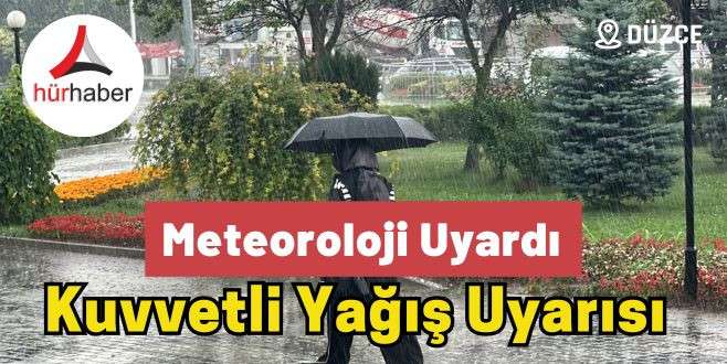 Meteoroloji Uyardı Düzce Hava Durumu 14 Şubat 2024