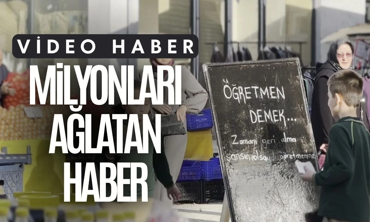 Milyonları Ağlatan Duygusal 24 Kasım Öğretmenler günü 