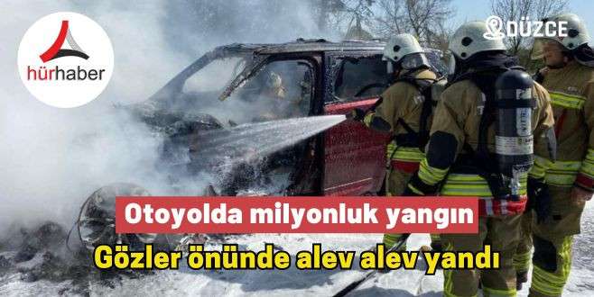 Milyonluk cip alev alev yandı
