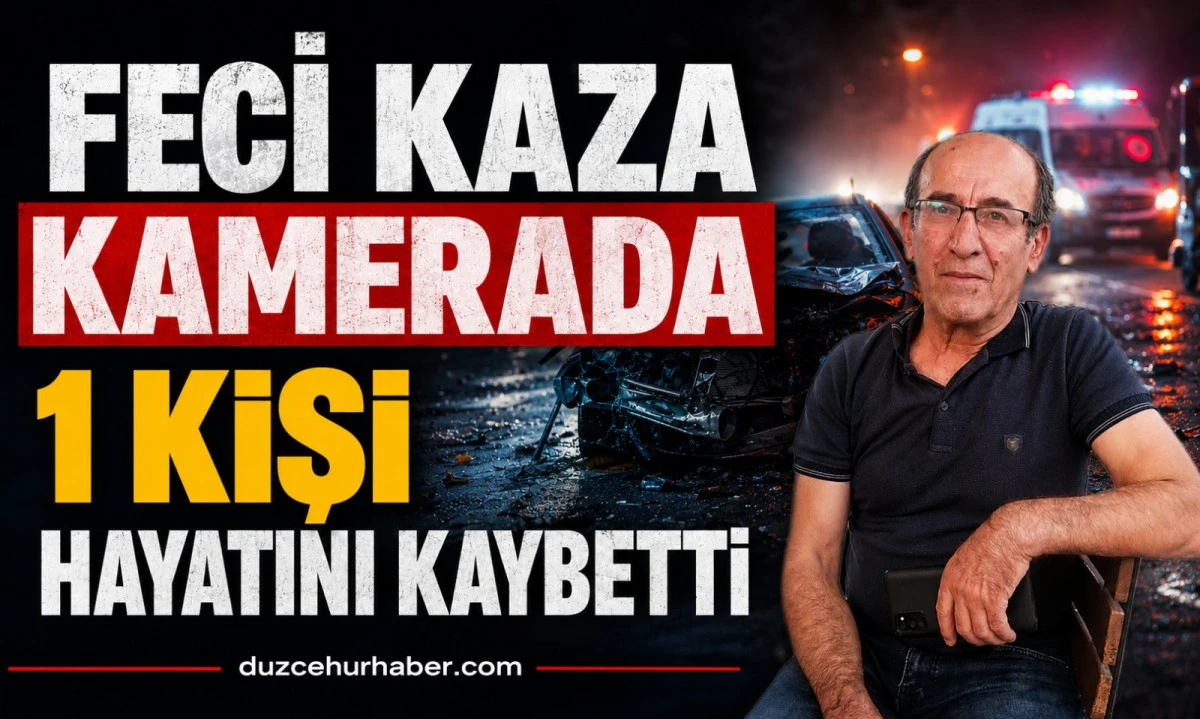 Motosiklet Kamyonetle Kafa Kafaya &Ccedil;arpıştı: Feci Kaza Kamerada